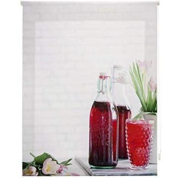 Homeflex Storalia - Estor Digital Cocina Zumo - Enrollable - 120X180 cm - Disponible en Varias Medidas