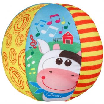 Chicco- Big & Small Pelota Musical, Multicolor, 6-12 Meses