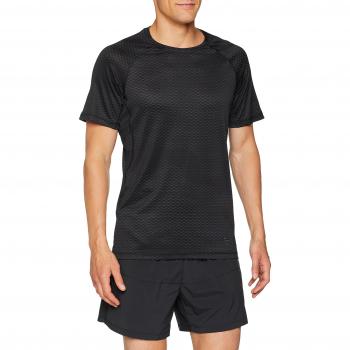 Nike Pro Hypercool Camiseta L Manga Corta Cuello Redondo Elastano, Poliéster Negro - Camisas y Camisetas