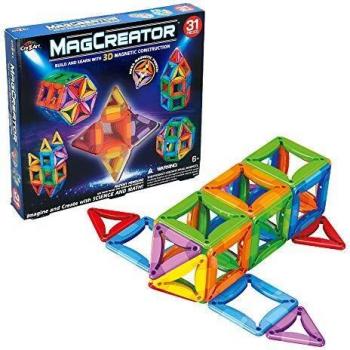 Cra-Z-Art - Magcreator 3D juego de construcción, 31 piezas