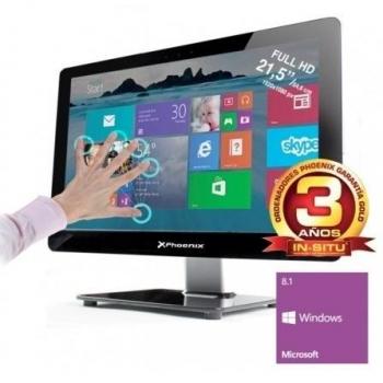 Phoenix technologies - Ordenador phoenix all in one tactil constellation intel core i5, 8gb ddr3 1600, 500 gb sshd, led 21.5, rw, wifi, webcam, w8.1