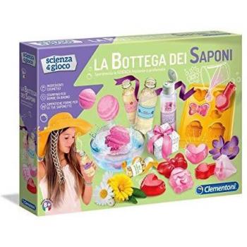 Clementoni -19125-cienza Bottega de los jabones, Juego científico, Multicolor, 19125