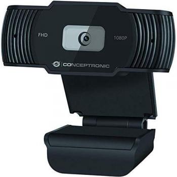 Webcam Conceptronic AMDIS04B Full HD 1080P con Micrófono USB 2.0
