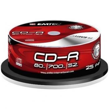 Emtec EKOC802552CBN CD de reescritura - CD-RW vírgenes