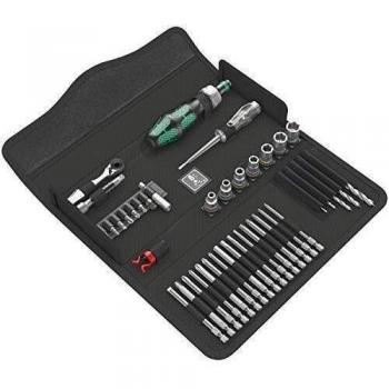 WERA-05135939001-Kraftform Kompakt H 1 madera - Etuches de puntas