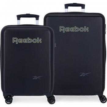 Reebok Juego de Maletas ABS Rígida Summerville Azul