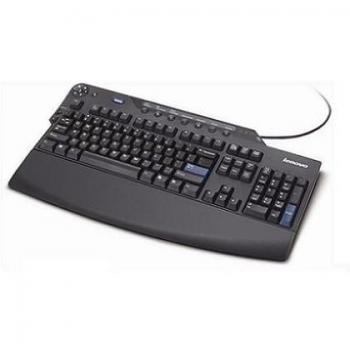 Lenovo ThinkPlus - Teclado USB QWERTY español, Negro