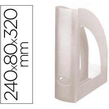 REVISTERO LIDERPAPEL PLASTICO TRANSPARENTE