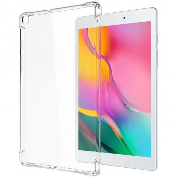 Funda eSTUFF Orlando Clear TPU para Galaxy Tab A 8.0 2019 con Protección en las Esquinas