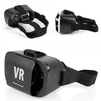 Universal Gafas 3d vr Caja Virtual Reality Cardboard universal realidad virtual auricular Gaming vídeo VR 3D-Brille Smart Schwarz