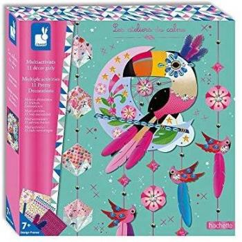 Janod J07888 Pretty Decorations Set de caja multiactividad, 11 piezas