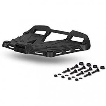 Parrilla de aluminio negra SHAD con tornillos D1BTRPA2