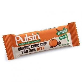 Pulsin Orange Choc Chip Protein Bite25g by Pulsin