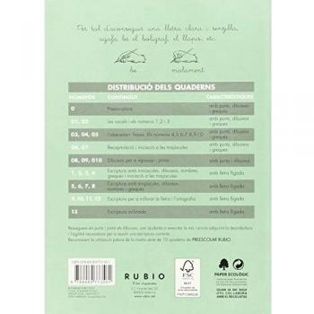 Rubio E-6 CAT - Cuaderno escritura