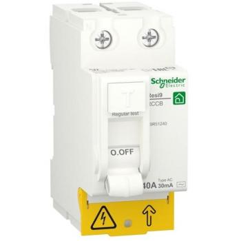 Schneider Interruptor diferencial Resi9 2P 40A 30mA