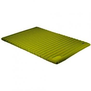 Colchón de aire High Peak Dallas Twin 194x138x10 cm, color amarillo