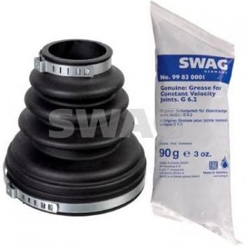Fuelle de juntas homocinéticas SWAG 33 10 3016, tipo: juego de fuelles para árbol de transmisión, características: incluye fuelle, abrazaderas y componentes necesarios para la instalación