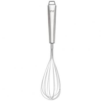Batidor Gourmet de Alta Precisión 33cm Acero Inoxidable Serie Silver