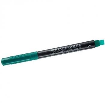 FABER-CASTELL Permanent-Marker MULTIMARK S, grün