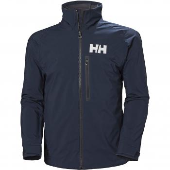 Helly Hansen HP Racing Midlayer Lifaloft Cuello Forro Polar Marina Deportes Navegación Chaqueta Impermeable, Hombre, Navy, 2XL