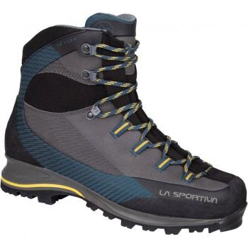 La Sportiva - Botas de alpinismo de hombre Trango Trk Leather GTX Carbon-Alpine La Sportiva, características: cuero impermeable, membrana Gore-Tex, suela Vibram para tracción en terrenos difíciles, sistema de