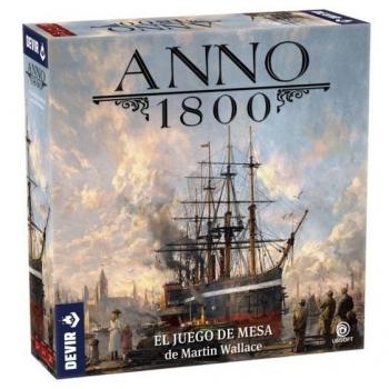 Anno 1800 Juego de Mesa en Español Devir BGA1800SP Estrategia para 2-4 Jugadores