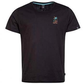 Protest Foston Camiseta, Hombre, True Black, XS