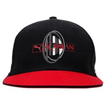 Gorra Puma AC Milan Ftb Legacy Fb Unisex Negra-Rojo Tango Talla Única