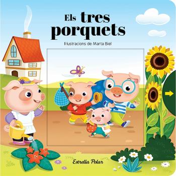 Els tres porquets. Conte amb mecanismes: Il·lustracions de Marta Biel - Diversos Autors