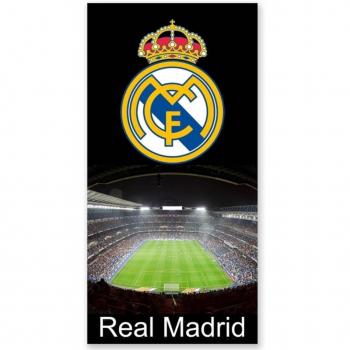 Secaneta RM-04 - Toalla Playa Real Madrid, Negro
