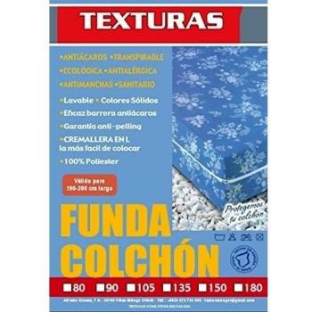 TEXTURAS HOME - Funda de colchón Classic con Cremallera en L