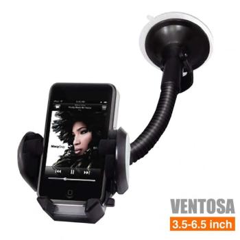 Soporte Ventosa Flexo Universal para Teléfono Móvil de 3.5 a 6.5 G20A IDUSD