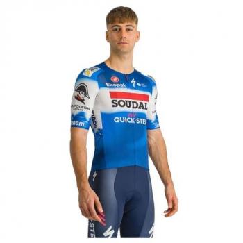 Maillot Aero Race 7.0 Soudal Quick-Step 2024 manga corta azul - L