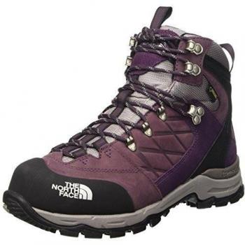 The North Face W Verbera Hiker II GTX, Mujer Botas de senderismo, Morado / Gris, 40 1/2