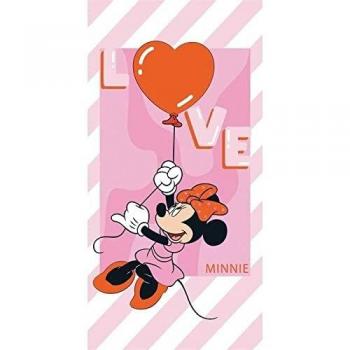 Toalla Playa Algodon 320G De Minnie Mouse