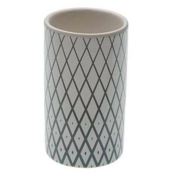 Versa Vaso Cepillos Diamond Soportes para Utensilios de Cocina, Multicolor, Única