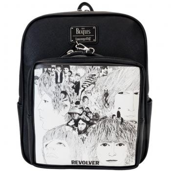 Mochila Mini Revolver Album con Pouch para Disco de The Beatles by Loungefly