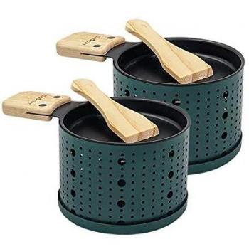 Raclette a la vela para 2 personas color verde