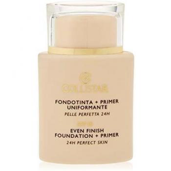 Collistar Even Finish Foundation+Primer 24h Perfect Skin foundation and primer SPF 15 shade 4 Cookie 35 ml