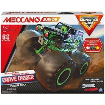 Meccano Set de Construcción Monster Jam Grave Digger de 127 Piezas - Verde