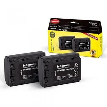 Pack Doble de Baterías Hahnel HL-XZ100 para Sony NP-FZ100 - 7.2V 2000mAh