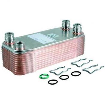 Intercambiador sanitario 20 placas de metal para uso interior Vaillant 065153
