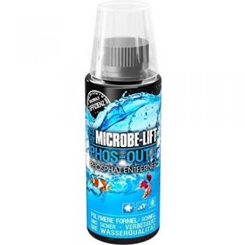 MICROBE-LIFT Phos-out 4 – Eliminador de fosfatos líquido para acuarios de Agua Dulce y Salada, rápido y Seguro,