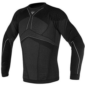Dainese-D-CORE AERO TEE LS, Negro/Antracite, Talla XS/S