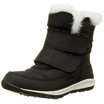 Sorel Childrens Whitney Strap, Botas Unisex Niños, Negro