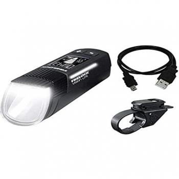 Trelock LS 660 Igo Vision Lite Set de iluminación, Unisex Adulto, Negro, Talla única