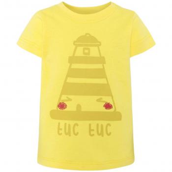 Tuc Tuc Camiseta Punto Amarilla NIÑO BÁSICOS S19, Niños, 14, 8 años