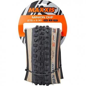 Maxxis MXT96800000 Minion DHF Folding Dual Compound Exo/tr Tyre - Black, 29 x 2.50-Inch
