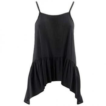 My Twin Twinset YS82AU Top Mujer Negro L