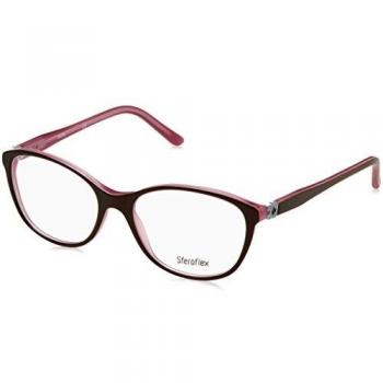 Sferoflex SF1548 C518 Top Plum On Opalin Pink Woman Eyeglasses